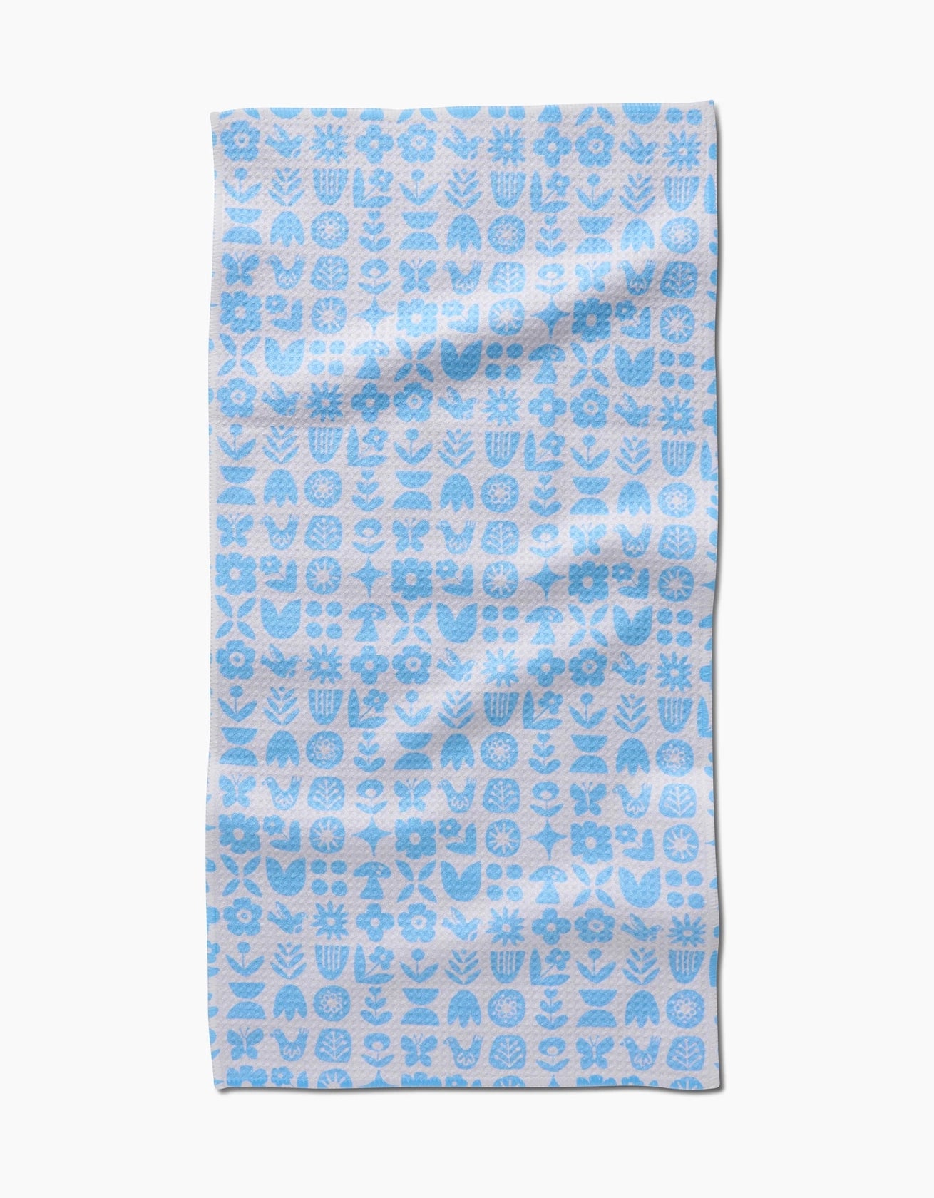 Geometry "Scandi Spring Blue" Bar Towel