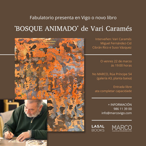 Presentación en Vigo del libro 'Bosque Animado' de Vari Caramés
