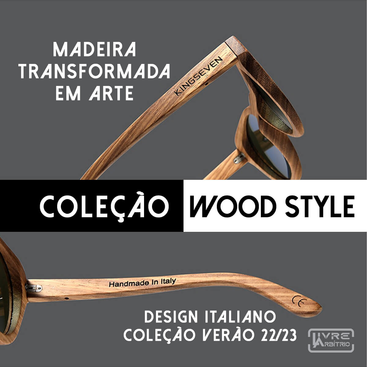 Óculos de Sol em Madeira - WOOD STYLE