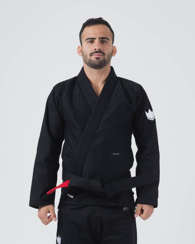  Kingz Kore Brazilian Jiu Jitsu Gi - Kimono BJJ ligero y  duradero para hombre, IBJJF Legal, tejido de perla de 13.23 oz/m² para  entrenamiento profesional, Negro - : Ropa, Zapatos y Joyería