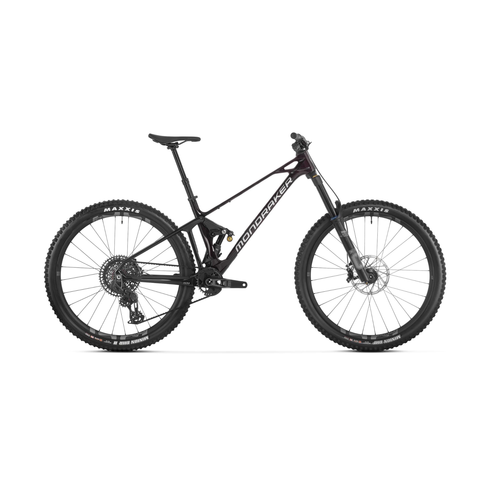 Mondraker Carbon Foxy XR 2024 - Translucent Red Carbon / Black / Racing Silver