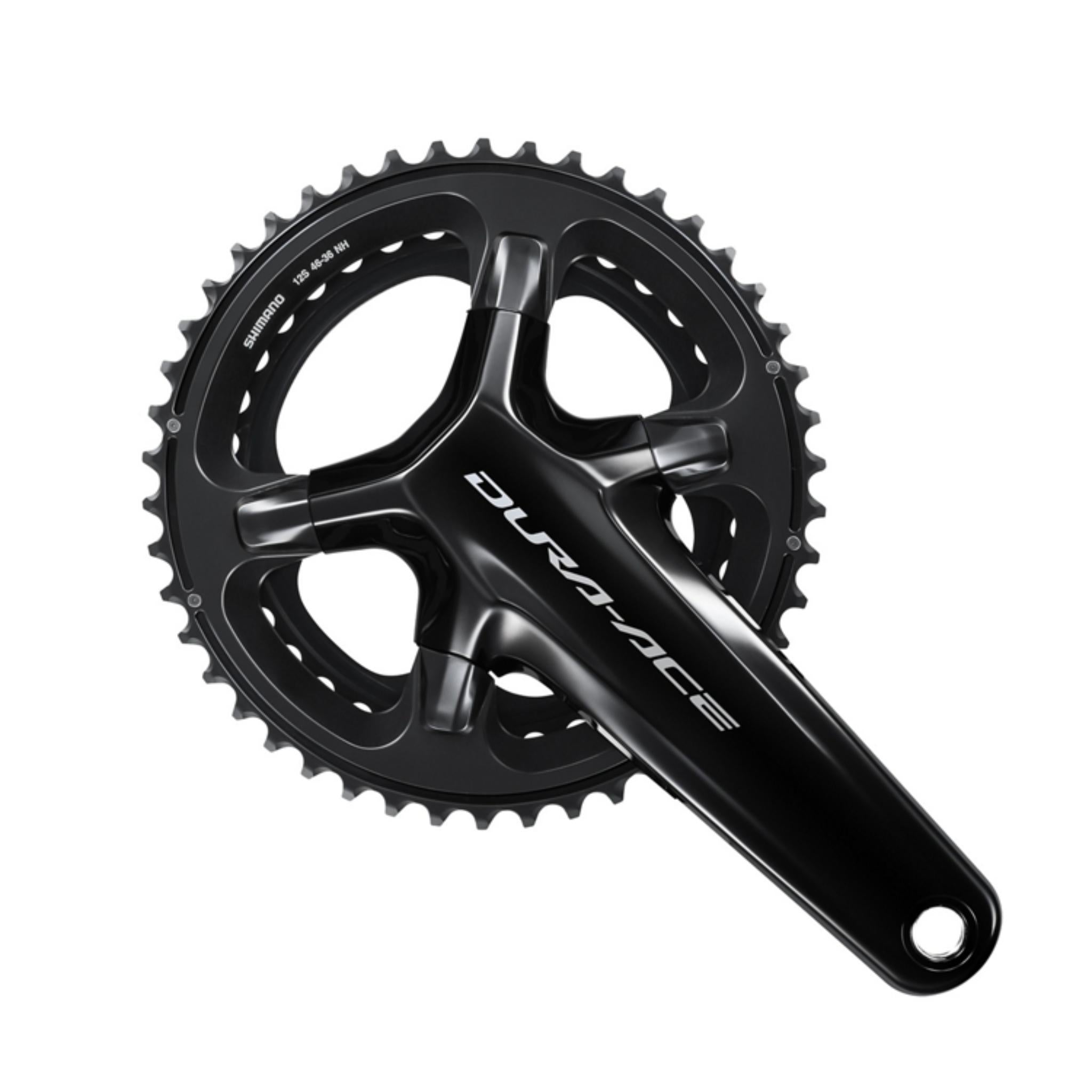 Shimano Dura-Ace FC-R9200 12-Speed Double Chainset - Black