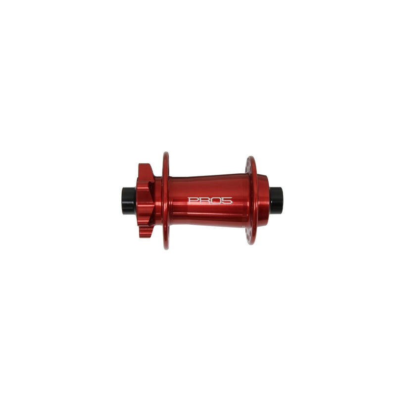 biketart Hope Pro 5 Front Hub 6-Bolt - Red | biketart Rewards + Free Delivery Over £50 | 0% Finance Available on all Bikes