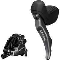 biketart Shimano GRX ST-RX820 2-Speed Left Hand STI Lever & BR-RX820 Disc Brake | biketart Rewards + Free Delivery Over £50 | 0% Finance Available on all Bikes