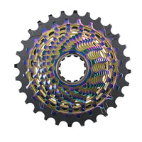 biketart SRAM RED XG-1290 D1 Rainbow 12 Speed Cassette | biketart Rewards + Free Delivery Over £50 | 0% Finance Available on all Bikes