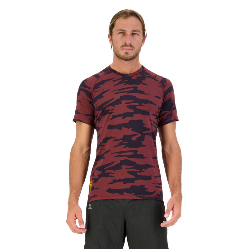 biketart Mons Royale Temple Tech T-Shirt - Chocolate Camo | biketart Rewards + Free Delivery Over £50 | 0% Finance Available on all Bikes