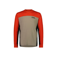 biketart Mons Royale Redwood Enduro VLS Jersey - Retro Red / Black / Walnut | biketart Rewards + Free Delivery Over £50 | 0% Finance Available on all Bikes