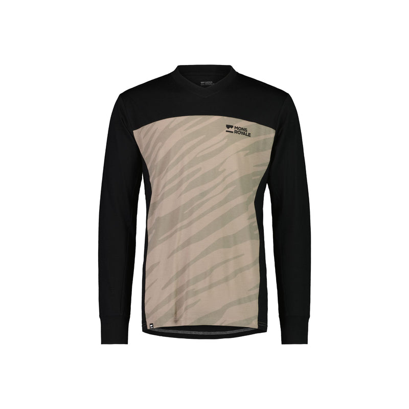 biketart Mons Royale Redwood Enduro VLS Jersey - Black / Undercover Camo | biketart Rewards + Free Delivery Over £50 | 0% Finance Available on all Bikes