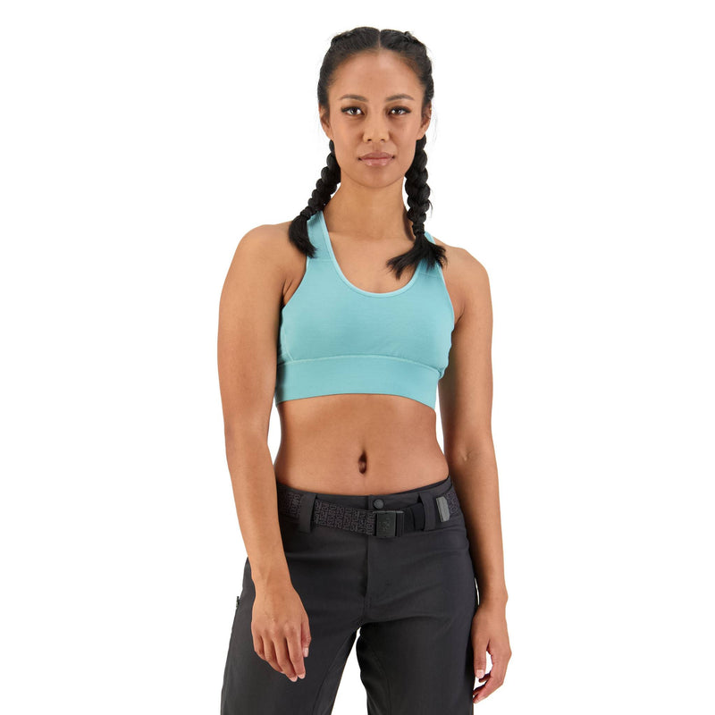 biketart Mons Royale Stratos Merino Shift Sports Bra - Sage | biketart Rewards + Free Delivery Over £50 | 0% Finance Available on all Bikes