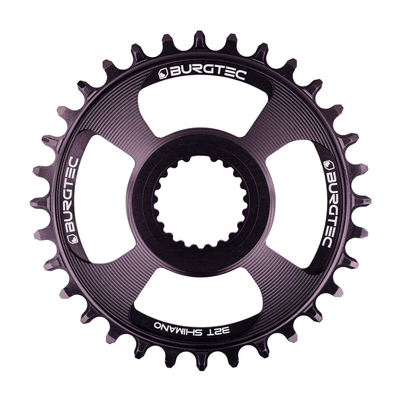 biketart Burgtec Shimano Direct Mount Thick Thin Chainring | biketart Rewards + Free Delivery Over £50 | 0% Finance Available on all Bikes