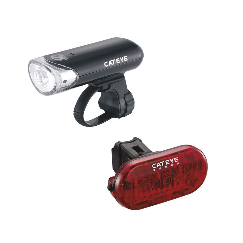 biketart Cateye EL135/TL155 (Omni 5) Bike Light Set | biketart Rewards + Free Delivery Over £50 | 0% Finance Available on all Bikes