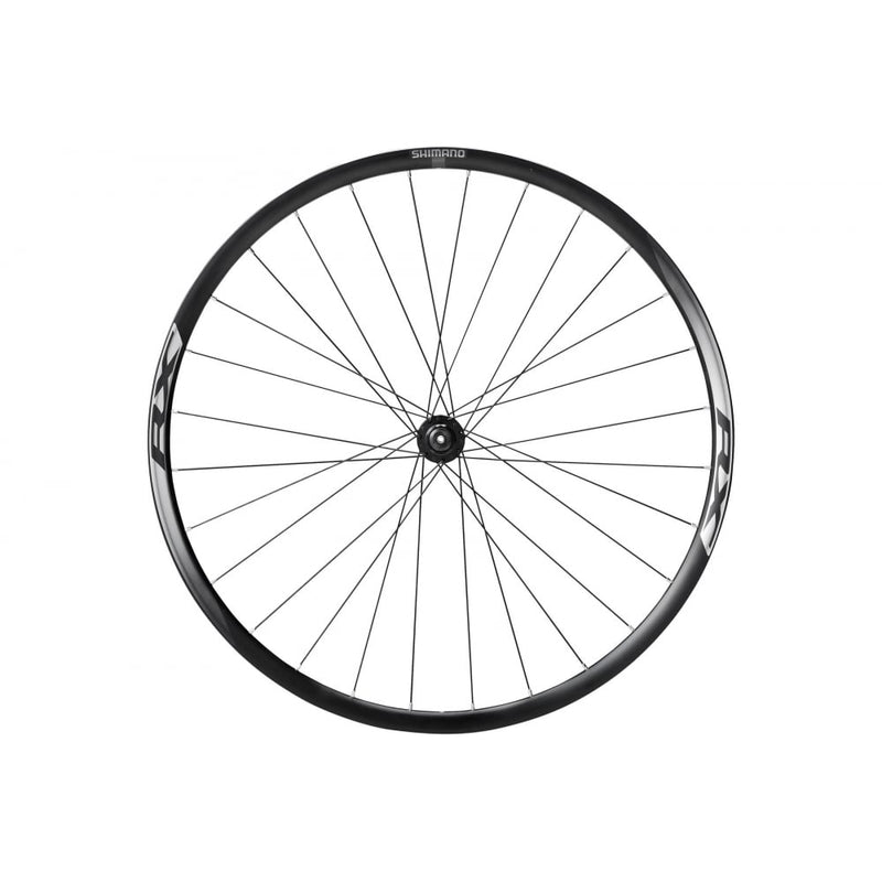 biketart Shimano WH-RX010 disc road wheel, clincher 24 mm, black | biketart Rewards + Free Delivery Over £50 | 0% Finance Available on all Bikes