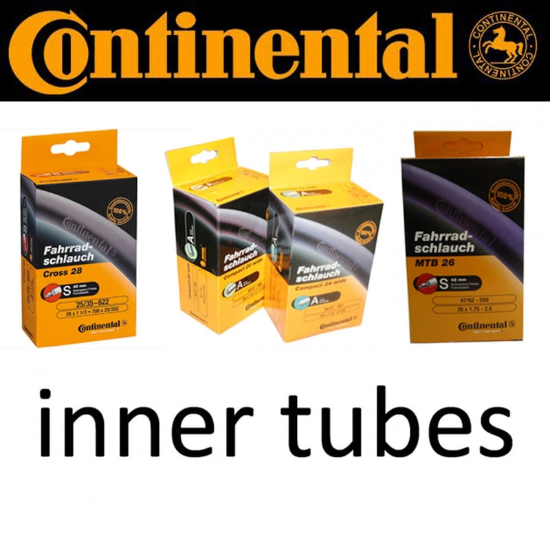 biketart Continental Inner Tube 16" Wide Woods Valve | biketart Rewards + Free Delivery Over £50 | 0% Finance Available on all Bikes