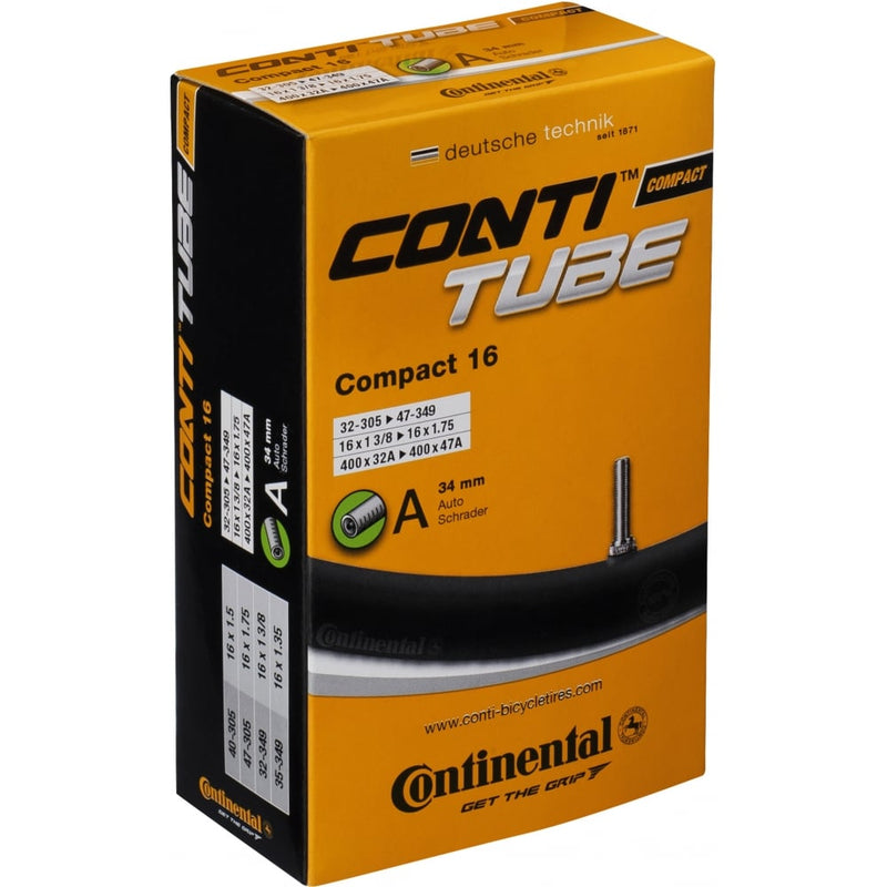 biketart Continental Compact Inner Tube 10/11/12" Schrader Valve | biketart Rewards + Free Delivery Over £50 | 0% Finance Available on all Bikes