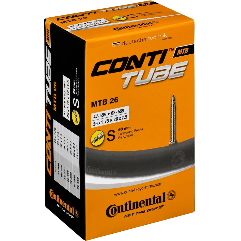 biketart Continental MTB Freerider Inner Tube 26