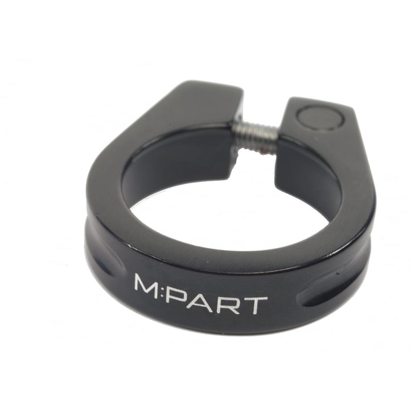 biketart M-Part Threadsaver seat clamp 28.6 mm, black | biketart Rewards + Free Delivery Over £50 | 0% Finance Available on all Bikes