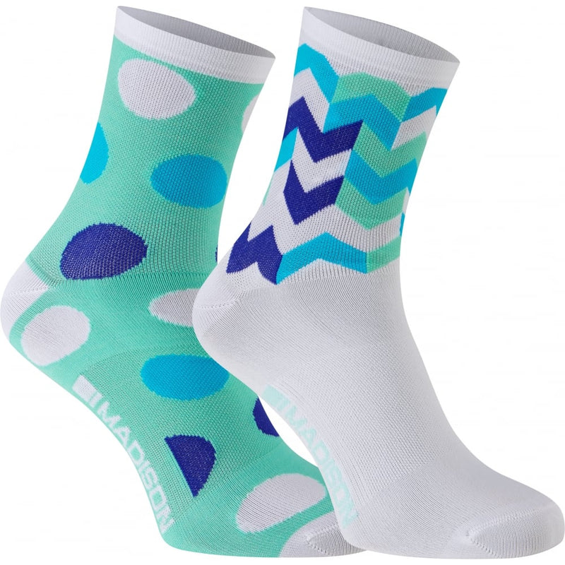 biketart Madison Sportive women's mid sock twin pack | biketart Rewards + Free Delivery Over £50 | 0% Finance Available on all Bikes