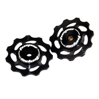 biketart Hope 11 Tooth Jockey Wheels - Black | biketart Rewards + Free Delivery Over £50 | 0% Finance Available on all Bikes