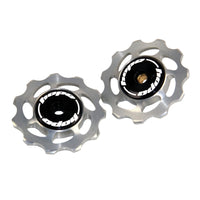 biketart Hope 11 Tooth Jockey Wheels - Silver | biketart Rewards + Free Delivery Over £50 | 0% Finance Available on all Bikes