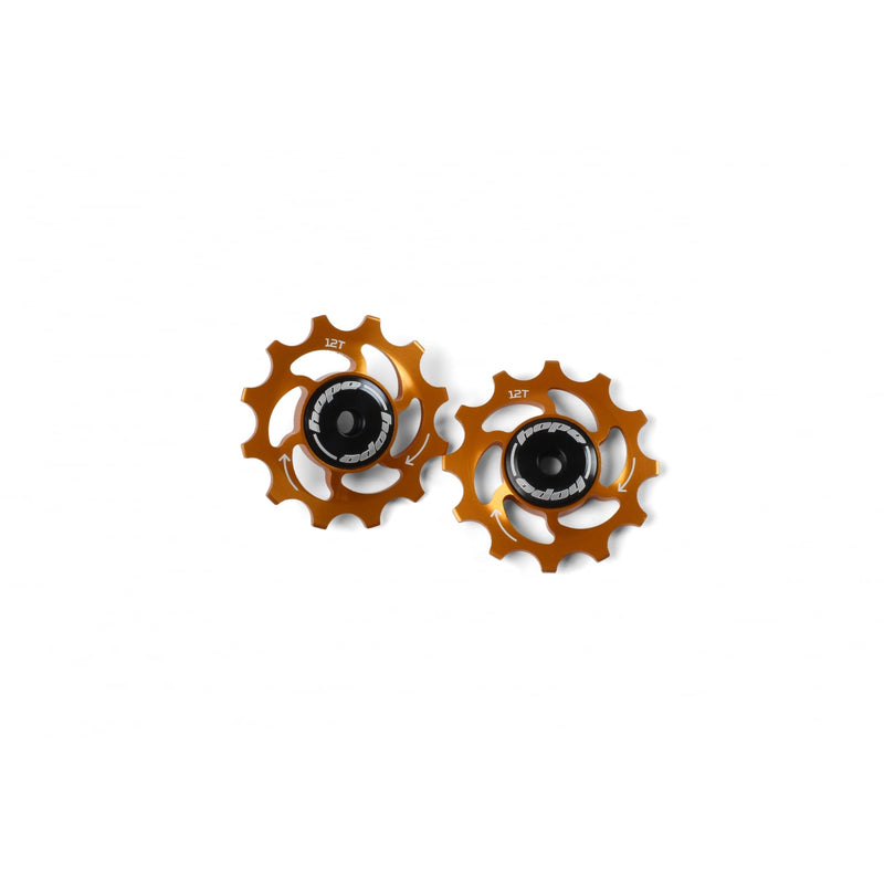 biketart Hope 12 Tooth Jockey Wheels - Pair | biketart Rewards + Free Delivery Over £50 | 0% Finance Available on all Bikes