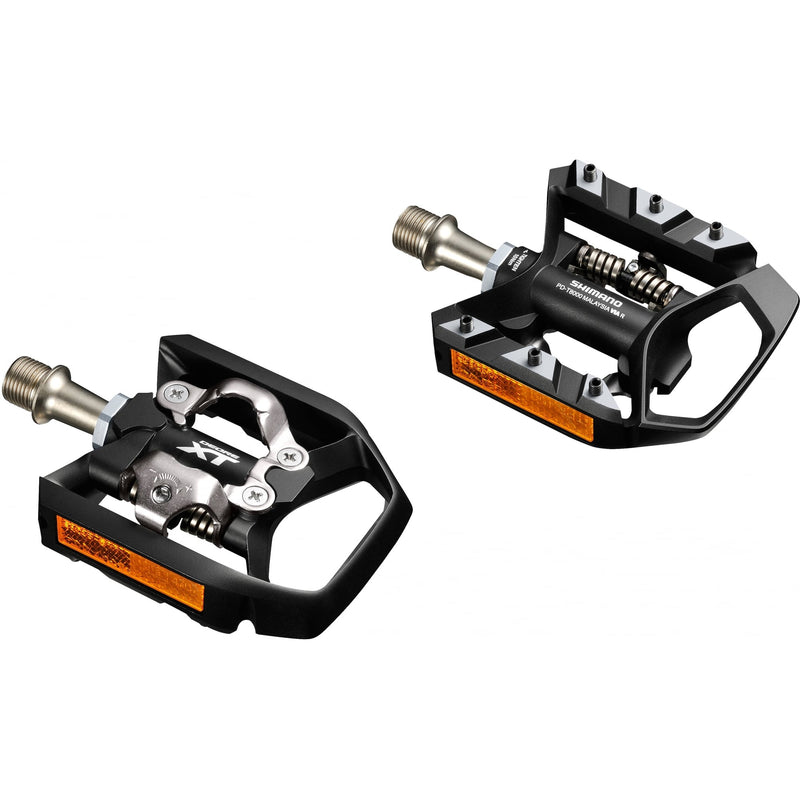 biketart Shimano Deore XT PD-T8000 Trekking Pedals - Dual SPD/Flat | biketart Rewards + Free Delivery Over £50 | 0% Finance Available on all Bikes