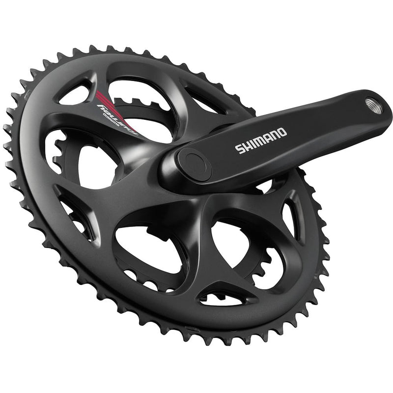 biketart Shimano FC-A070 Square Taper Double Chainset 7-/8-Speed, 50 / 34T 170 mm | biketart Rewards + Free Delivery Over £50 | 0% Finance Available on all Bikes