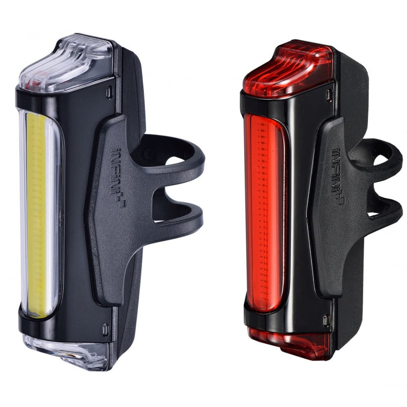 biketart Infini Sword Super Bright Front and Sword 30 COB Rear Lightset | biketart Rewards + Free Delivery Over £50 | 0% Finance Available on all Bikes