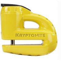 biketart Kryptonite Keeper 5-S Disc Lock - with Reminder Cable - Yellow | biketart Rewards + Free Delivery Over £50 | 0% Finance Available on all Bikes