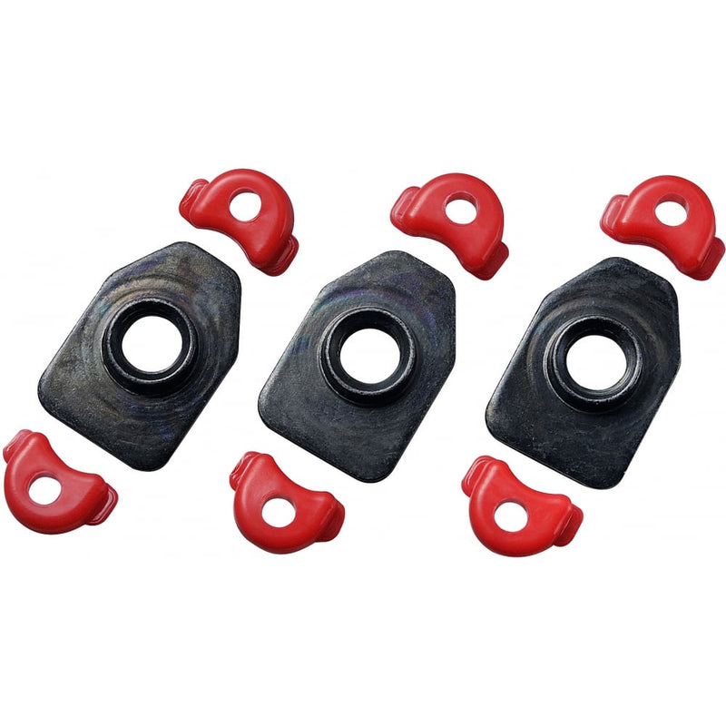 biketart Shimano Spares Cleat Nut Set, RC9, Set for One Shoe | biketart Rewards + Free Delivery Over £50 | 0% Finance Available on all Bikes