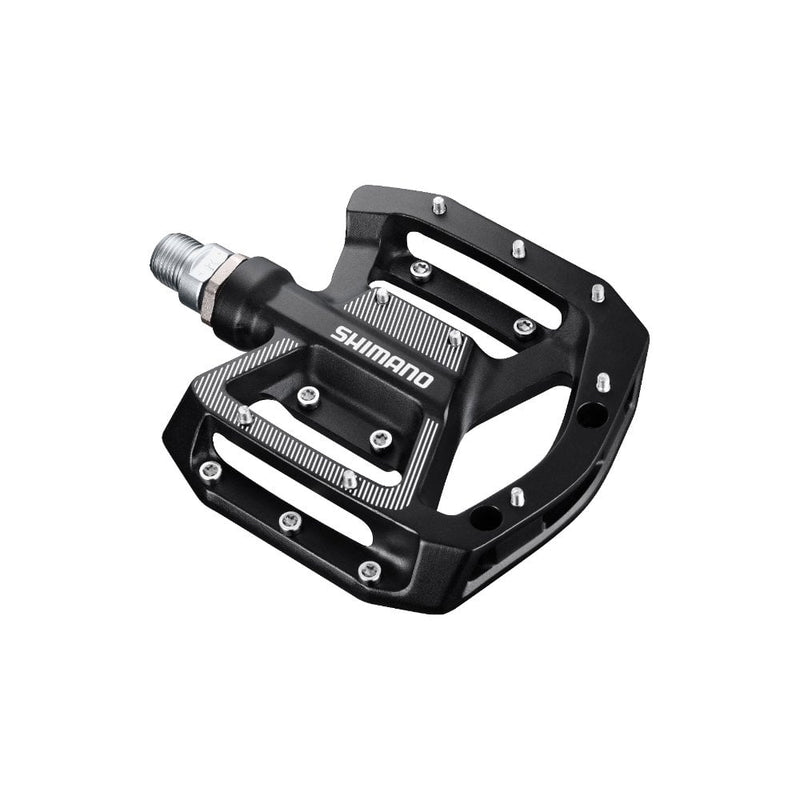 biketart Shimano GR500 Flat Pedals | biketart Rewards + Free Delivery Over £50 | 0% Finance Available on all Bikes