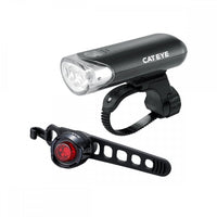 biketart Cateye El & Orb Front & Rear Bike Light Set - Rear Set | biketart Rewards + Free Delivery Over £50 | 0% Finance Available on all Bikes