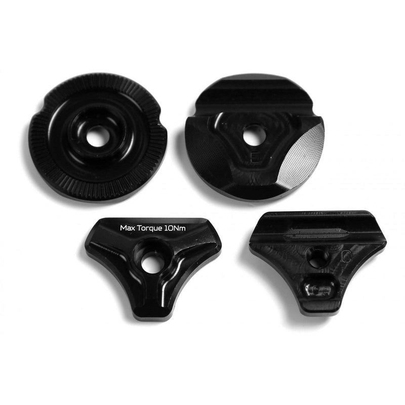 biketart Hope Seatpost Circular Rail Clamp Kit - Black | biketart Rewards + Free Delivery Over £50 | 0% Finance Available on all Bikes