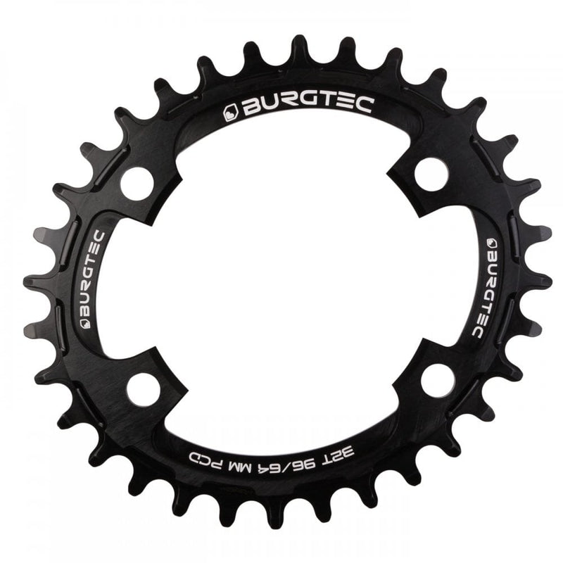 biketart Burgtec Oval Thick Thin Chainring | biketart Rewards + Free Delivery Over £50 | 0% Finance Available on all Bikes