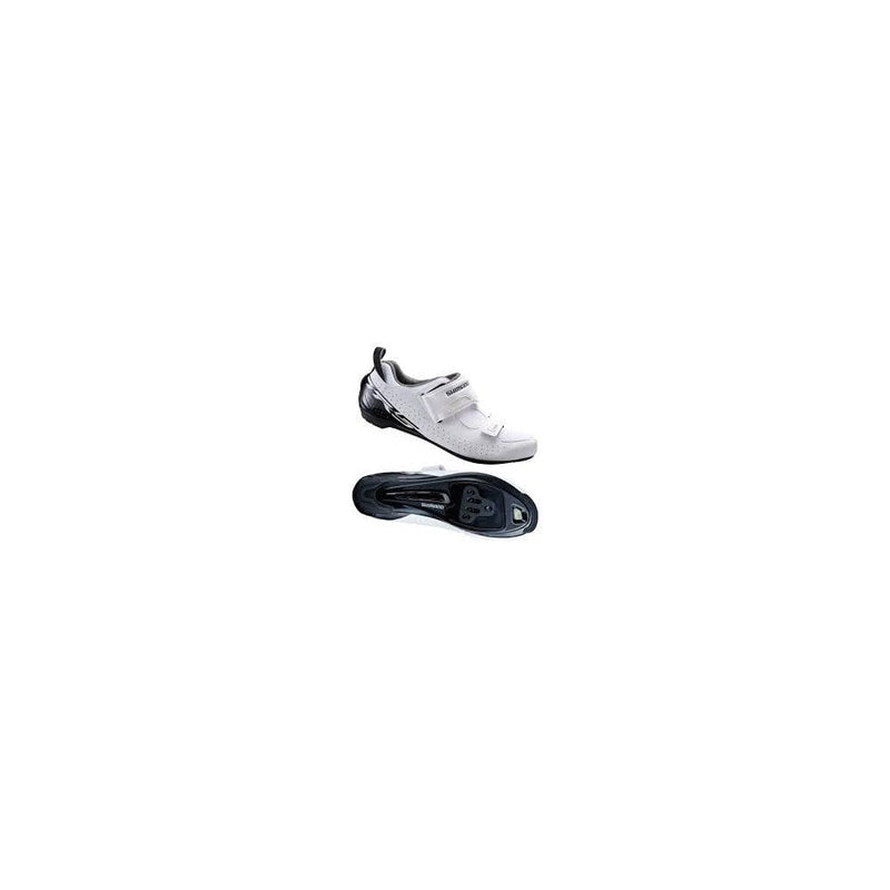 biketart Shimano TR5 SPD-SL shoes, white | biketart Rewards + Free Delivery Over £50 | 0% Finance Available on all Bikes