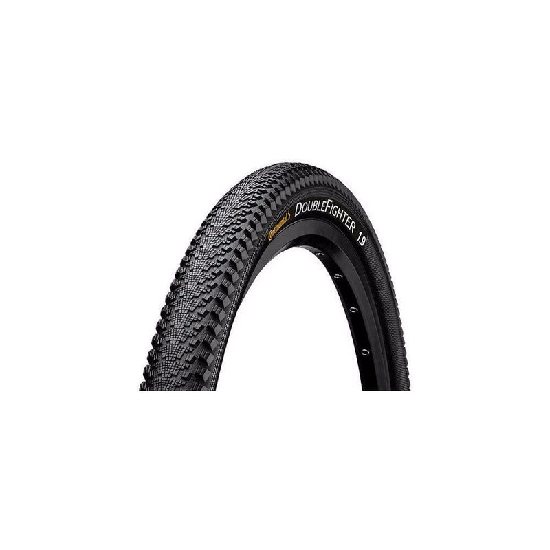 biketart Continental Double Fighter III Tyre | biketart Rewards + Free Delivery Over £50 | 0% Finance Available on all Bikes