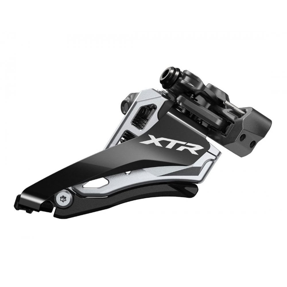 Shimano XTR M9100 12-Speed Front Derailleur - Grey / Black