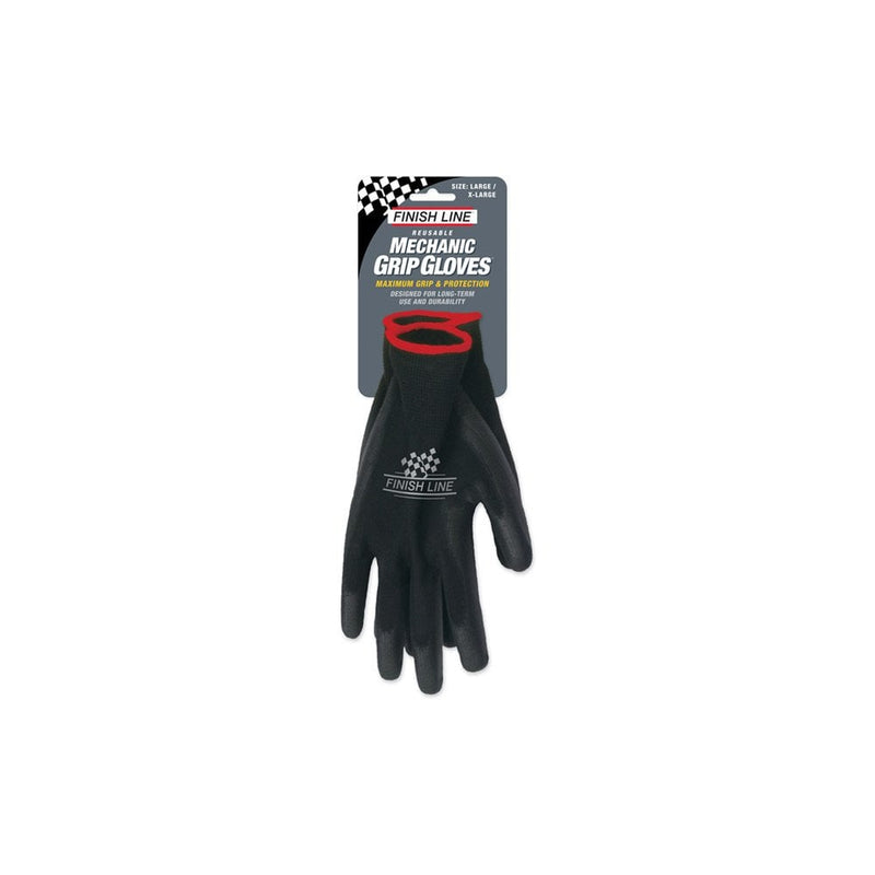 biketart Finish Line Mechanic Grip Gloves (Large / XL) | biketart Rewards + Free Delivery Over £50 | 0% Finance Available on all Bikes