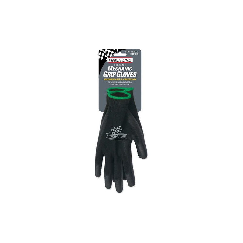 biketart Finish Line Mechanic Grip Gloves (Small / Medium) | biketart Rewards + Free Delivery Over £50 | 0% Finance Available on all Bikes