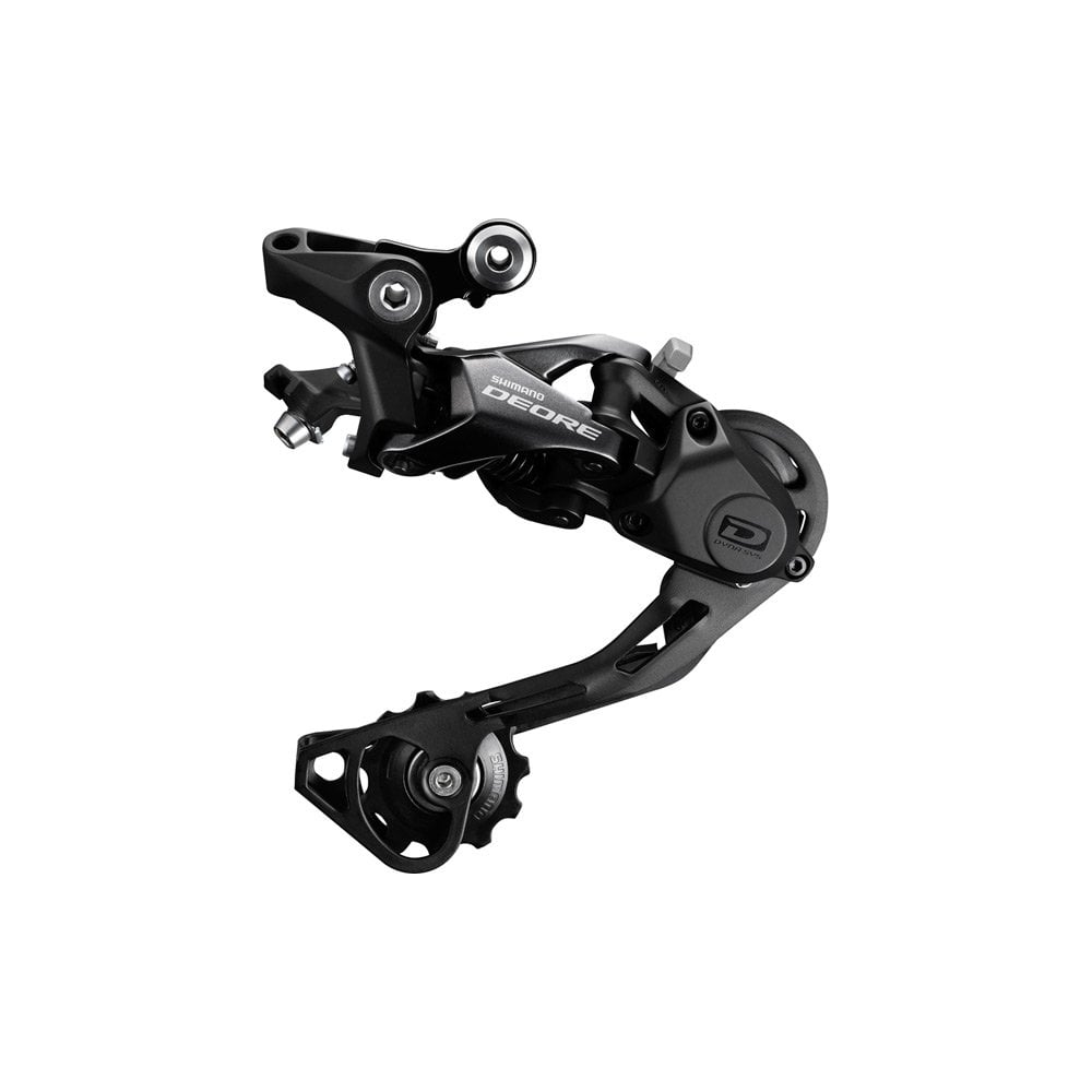 biketart Shimano RD-M6000 Deore Derailleur, 10 Speed Shadow+, GS