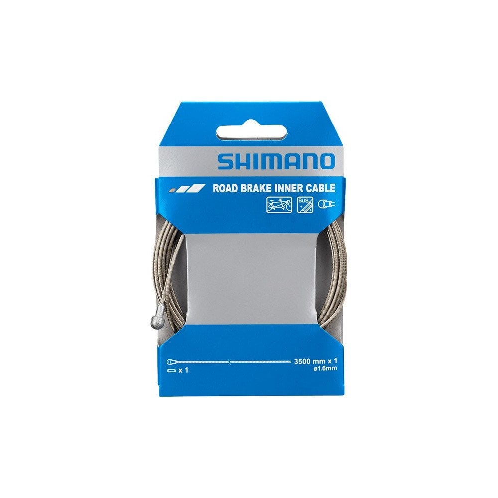 biketart Shimano Road Tandem Stainless Steel Brake Cable 1.6 x 3500 mm