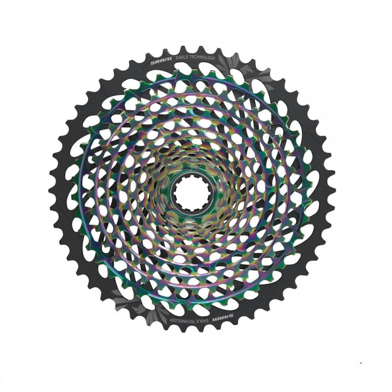 biketart SRAM Eagle XG-1299 12-Speed 10-50T Rainbow Cassette | biketart Rewards + Free Delivery Over £50 | 0% Finance Available on all Bikes