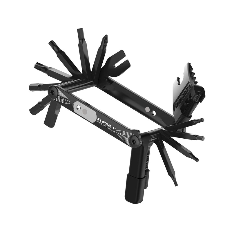 biketart Lezyne Super V23 Multi-Tool Black | biketart Rewards + Free Delivery Over £50 | 0% Finance Available on all Bikes