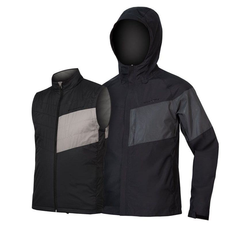 biketart Endura Urban Luminite 3 in 1 Jacket II | biketart Rewards + Free Delivery Over £50 | 0% Finance Available on all Bikes