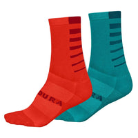 biketart Endura Women's Coolmax Stripe Socks (Twin Pack) | biketart Rewards + Free Delivery Over £50 | 0% Finance Available on all Bikes