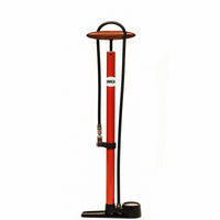 biketart Silca-Pista Floor Pump - Red | biketart Rewards + Free Delivery Over £50 | 0% Finance Available on all Bikes