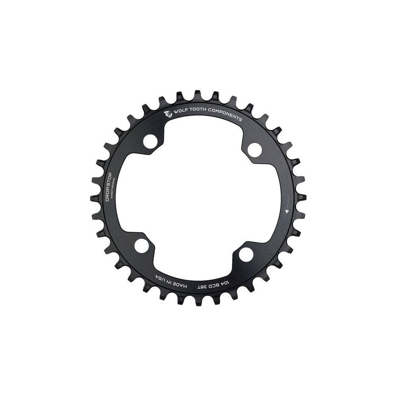 biketart Wolf Tooth Elliptical 104 BCD Chainring for Shimano 12 spd | biketart Rewards + Free Delivery Over £50 | 0% Finance Available on all Bikes