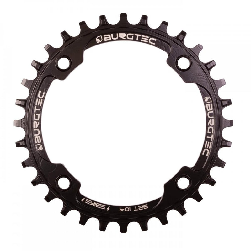 biketart Burgtec 104mm E-Bike Steel Thick Thin Chainring | biketart Rewards + Free Delivery Over £50 | 0% Finance Available on all Bikes