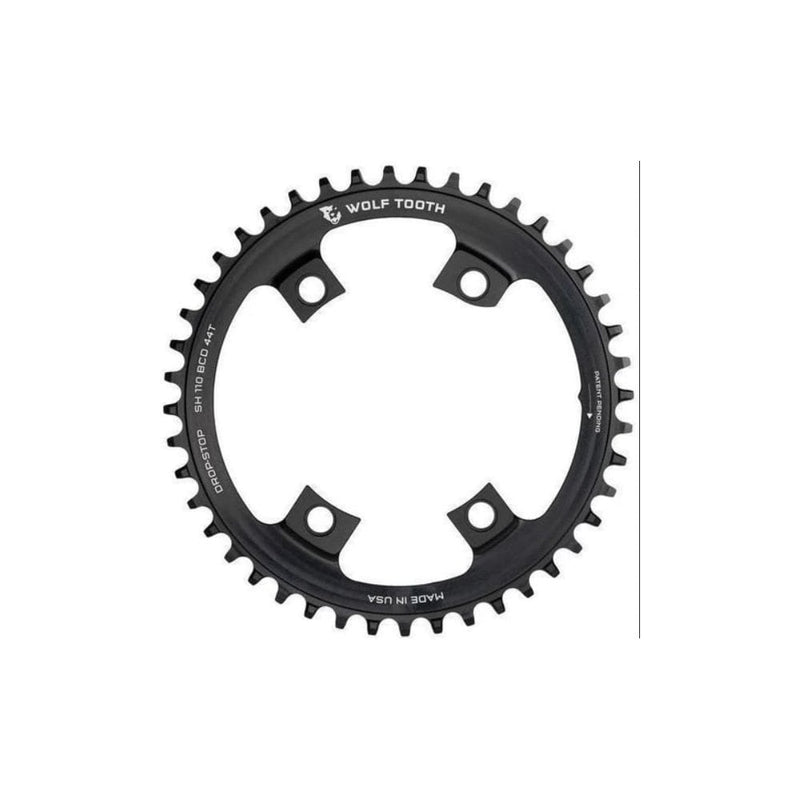 biketart Wolf Tooth 110 BCD Asymetric 4-bolt for Shimano Cranks | biketart Rewards + Free Delivery Over £50 | 0% Finance Available on all Bikes