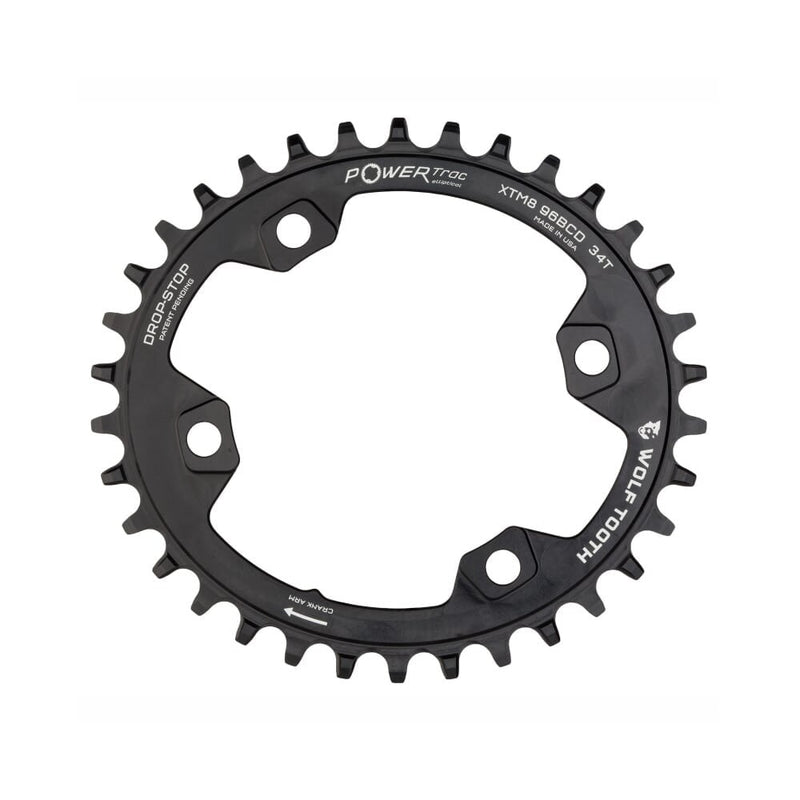 biketart Wolf Tooth Elliptical 96mm BCD Chainring for XTR M9000/M9020 | biketart Rewards + Free Delivery Over £50 | 0% Finance Available on all Bikes