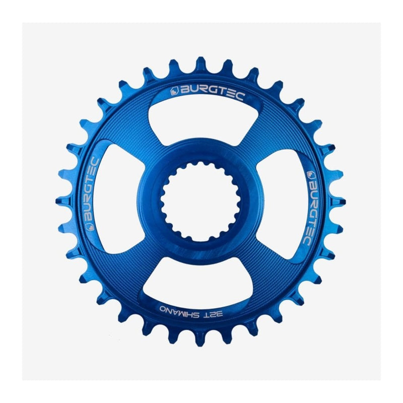 biketart Burgtec Shimano Direct Mount Thick Thin Chainring | biketart Rewards + Free Delivery Over £50 | 0% Finance Available on all Bikes